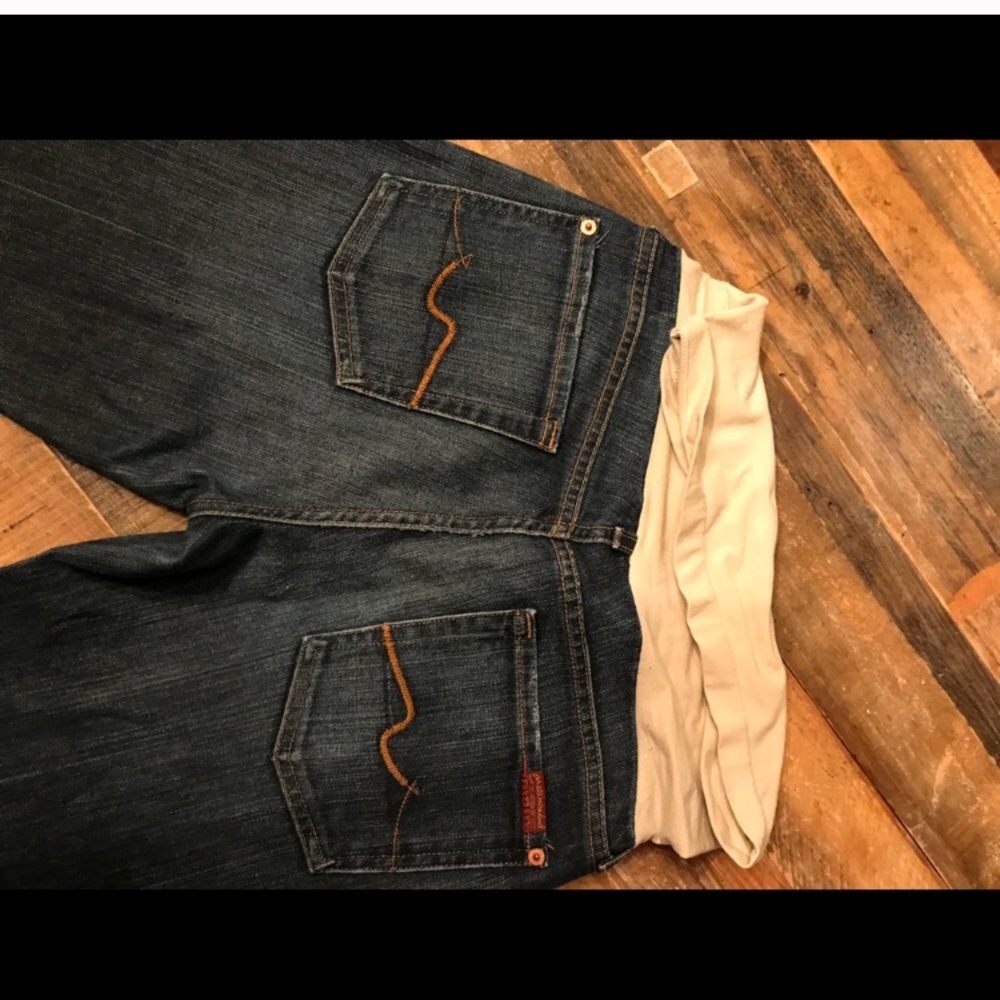 Seven for all mankind maternity jeans